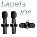 Super Microfone Lapela Duplo Star Vip